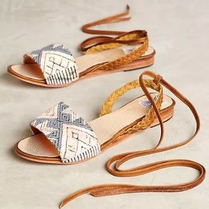 NEW Anthropologie UXIBAL Trenza Sandals Size 8.5